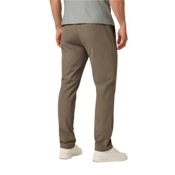 NEW Vuori Mens Meta Elastic Waist Pull-On Pants NWT S Cocoa Performance Knit - Picture 13 of 13